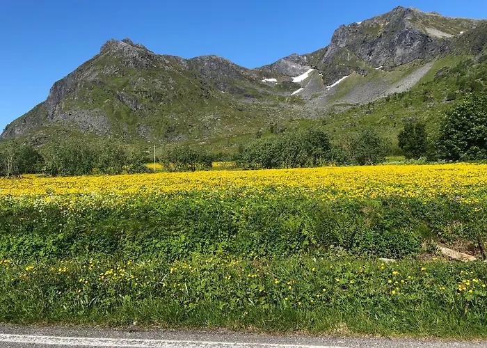 Nyaraló Vestfjorden Panorama Lofoten Valberg